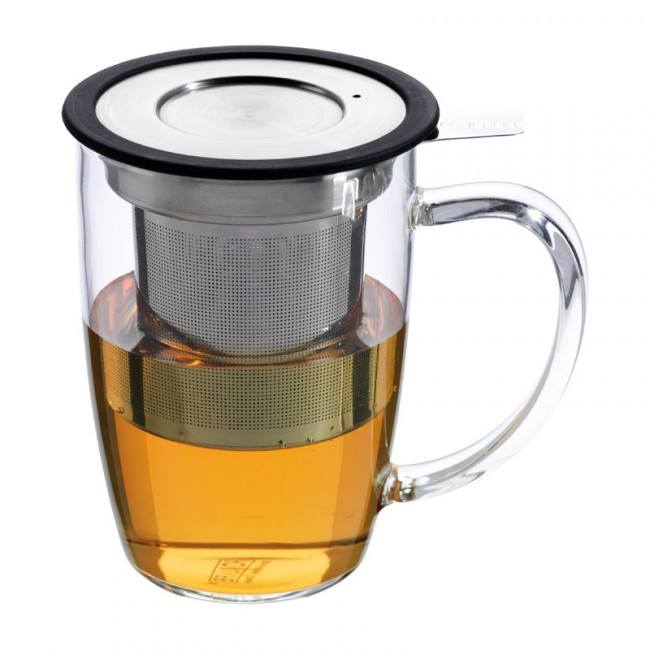 FORLIFE NewLeaf Tall Glass Mug