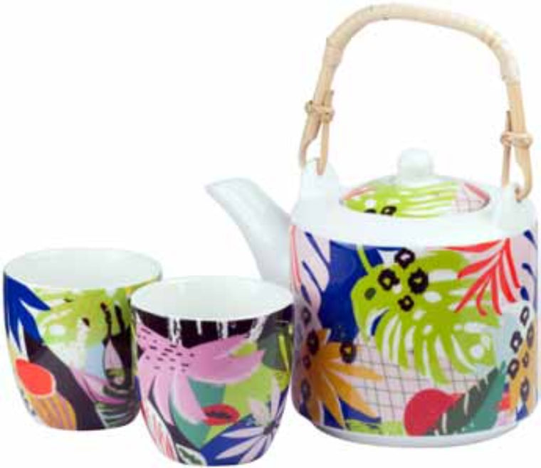 Teapot & 2 Cup Gift Set